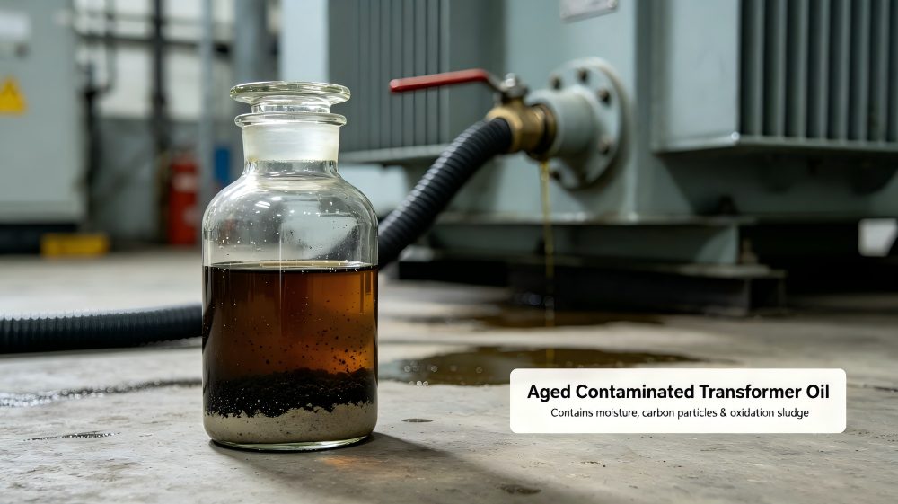 Used Contaminated Transformer Oil