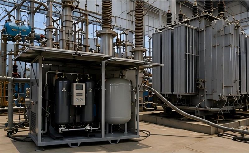 dry air generator in transformer oil treatment