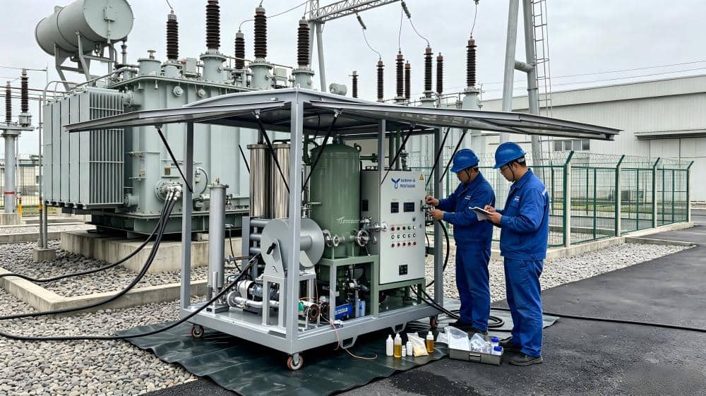 online transformer oil regeneration