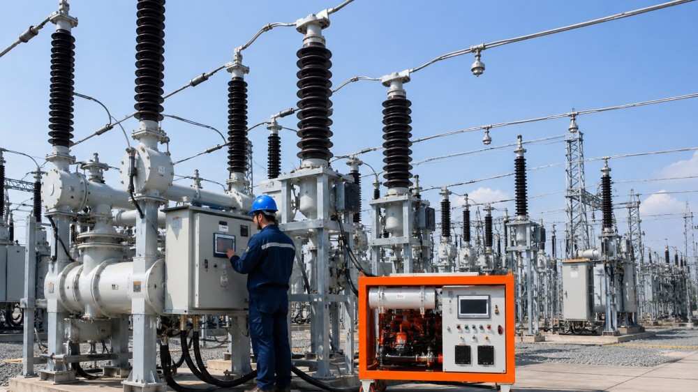 sf6 gas handling equipment used in High-Voltage Circuit Breakers