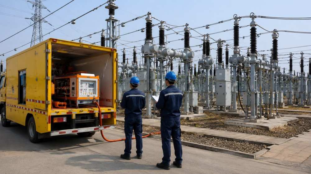 sf6 gas handling equipment used in Power Utilities and Maintenance Contractors