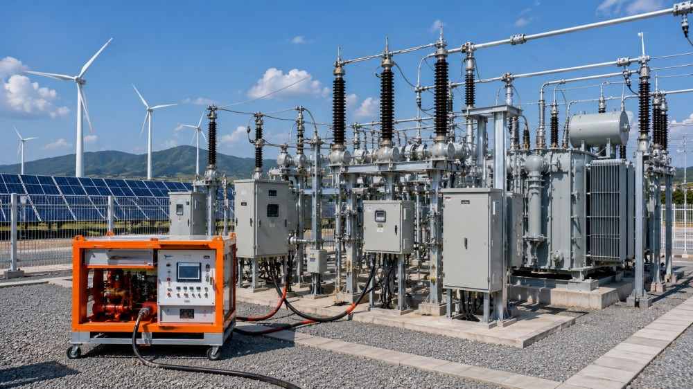 sf6 gas handling equipment used in Renewable Energy Substations