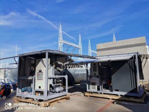 transformer oil purification plant onsite