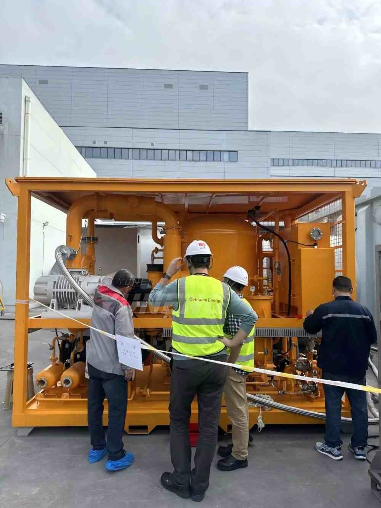 transformer oil treatment onsite
