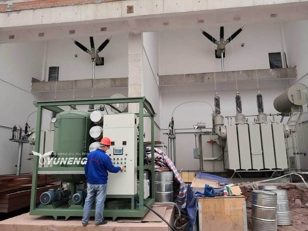 yuneng latest transformer oil purification machine