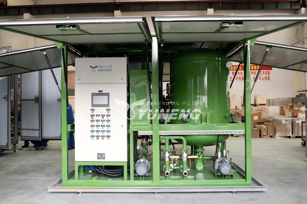 yuneng transformer oil filtration system