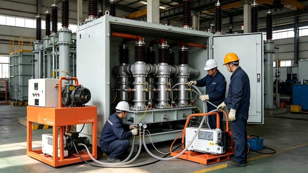 SF6 evacuation unit High-Voltage Circuit Breakers