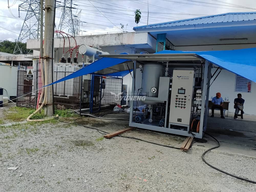 Vacuum dehydration and degassing