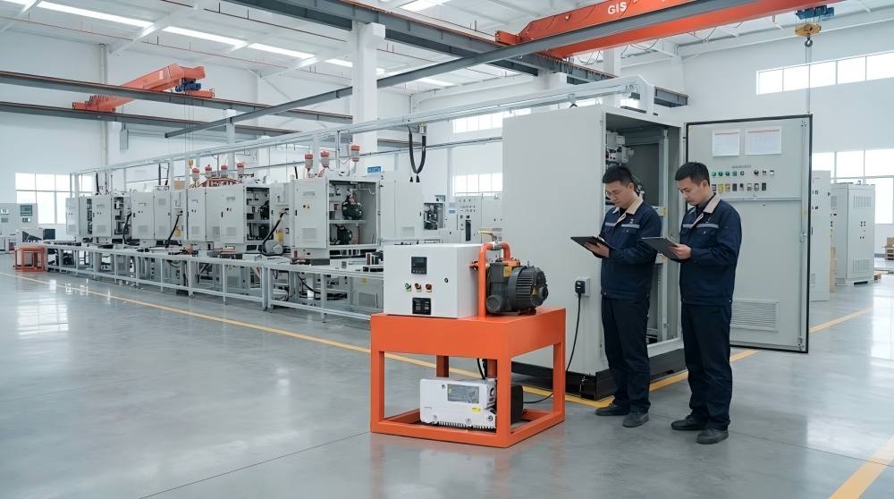 sf6 evacuation unit in Electrical Equipment Manufacturing