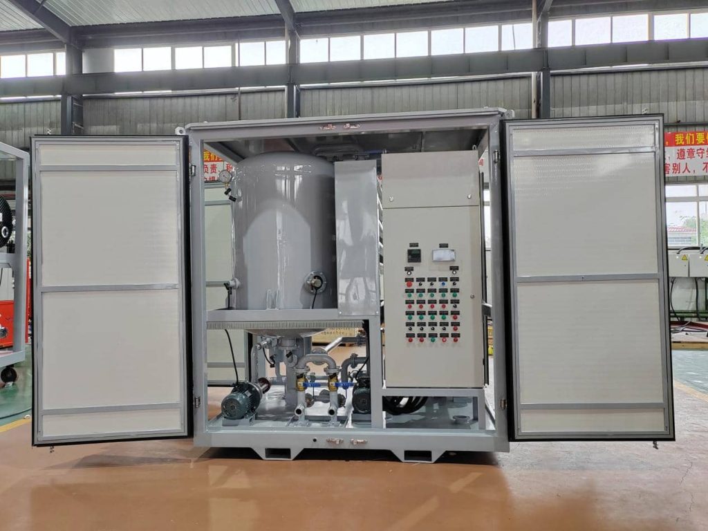 transformer oil purification
