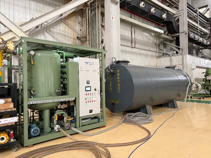 yuneng doubel stage transformer oil purification process