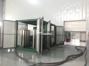 yuneng transformer oil regeneration machine running onsite