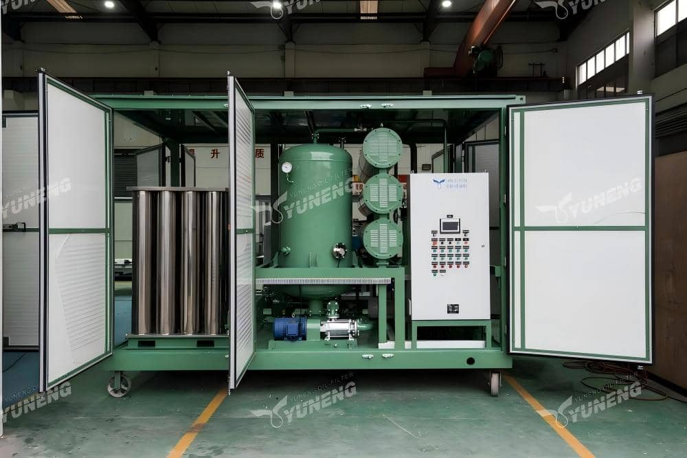 yuneng transformer oil regeneration process