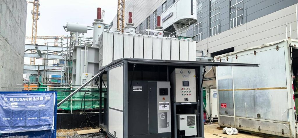 Dry Air Generator working with Transformer Vacuum Drying System