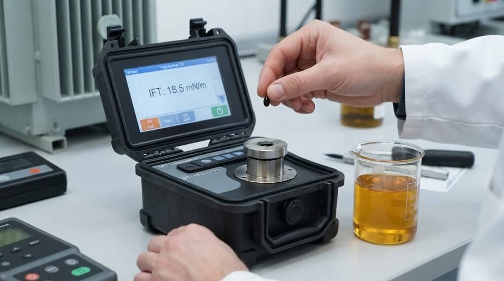 Field Testing Degraded Transformer-Oil