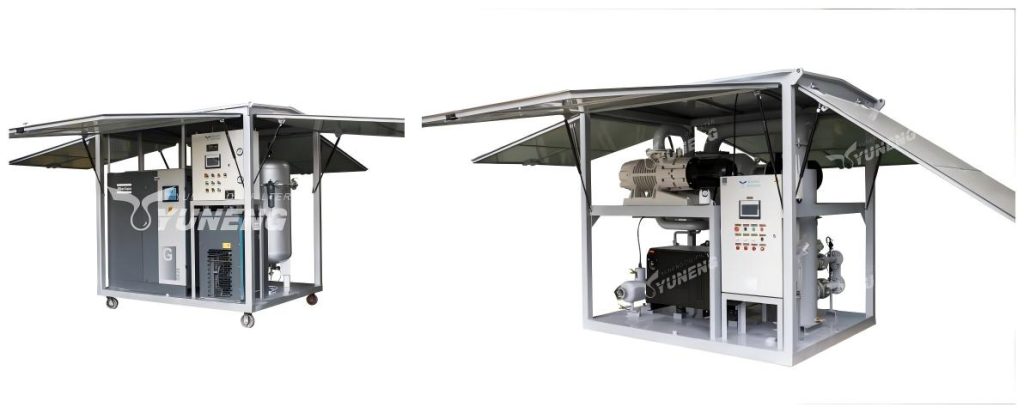 GF transformer dry air generator and ZJ vacuum pumping system