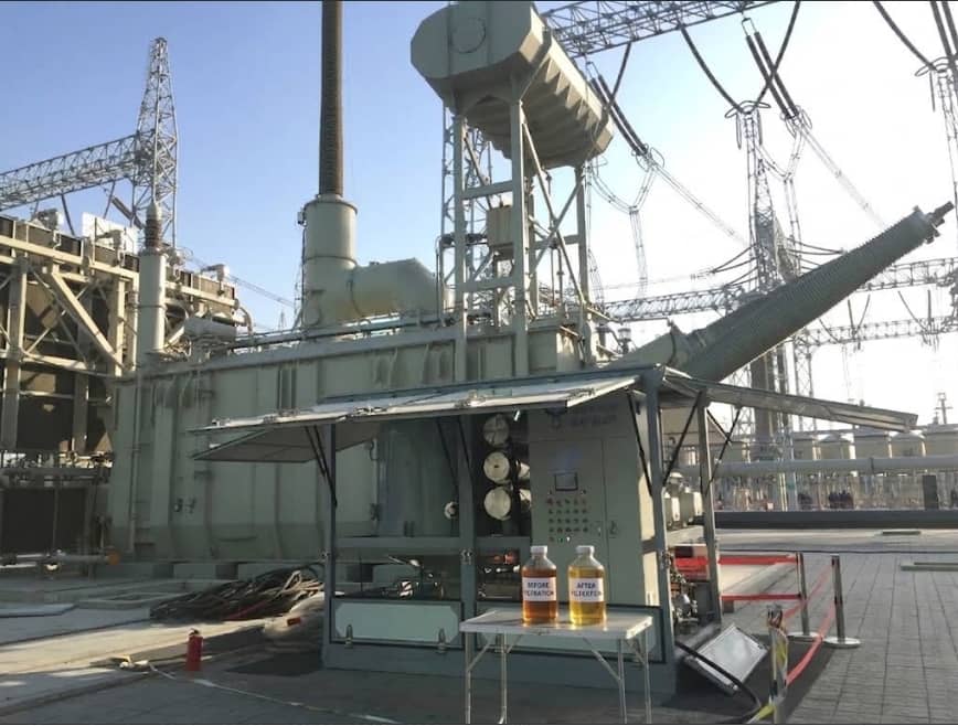 tansformer oil sampling for onsite
