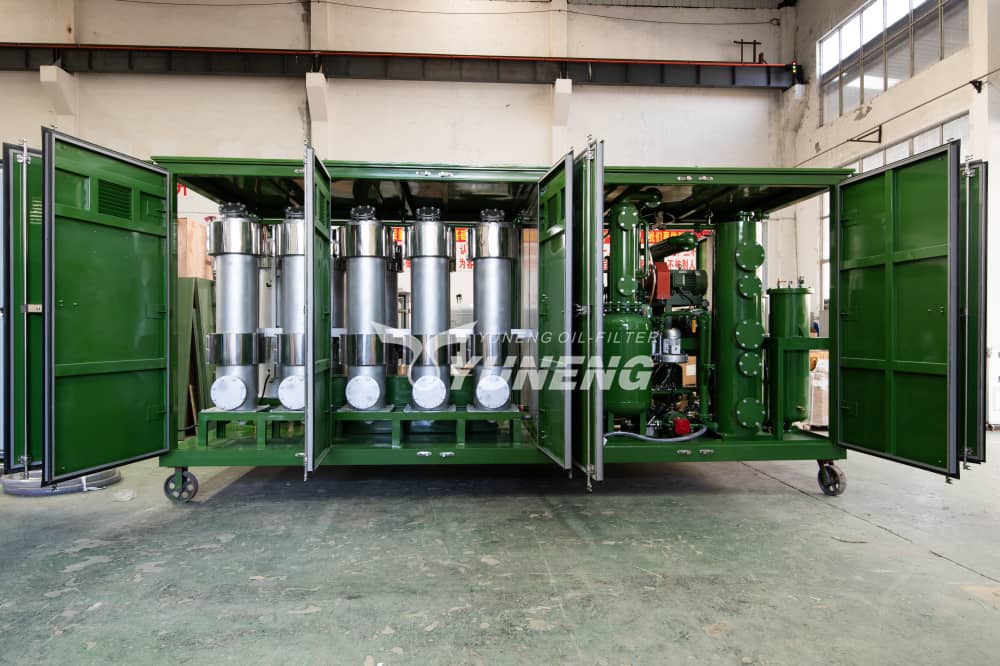 vacuum transformer oil filtration plant