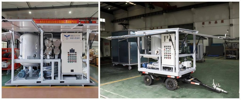 6000LPH vs 9000LPH transformer oil purification system
