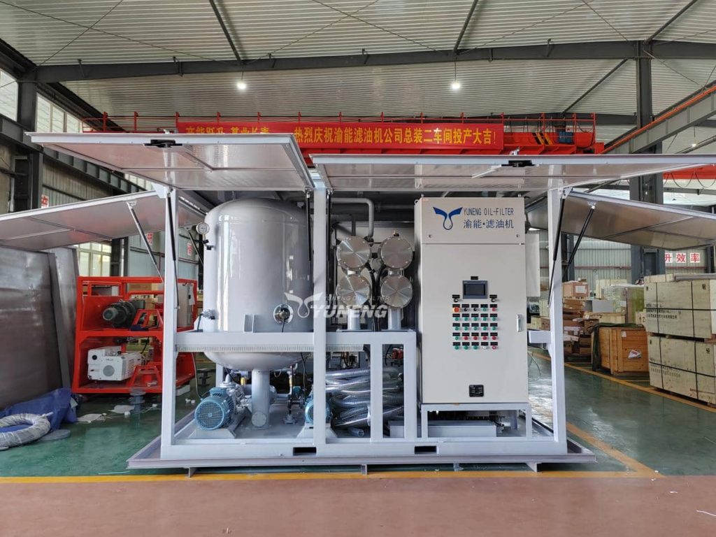 Transformer Oil Purification Equipment Specifications