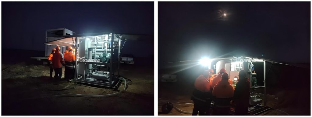 Transformer Oil Purification Equipment operation