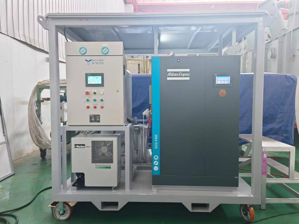 how to size Dry Air Generator for Transformer Maintenance